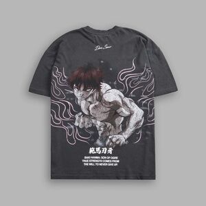 THE CHAMPION "PREMIUM" OVERSIZED TEE IN WOLF GRAY